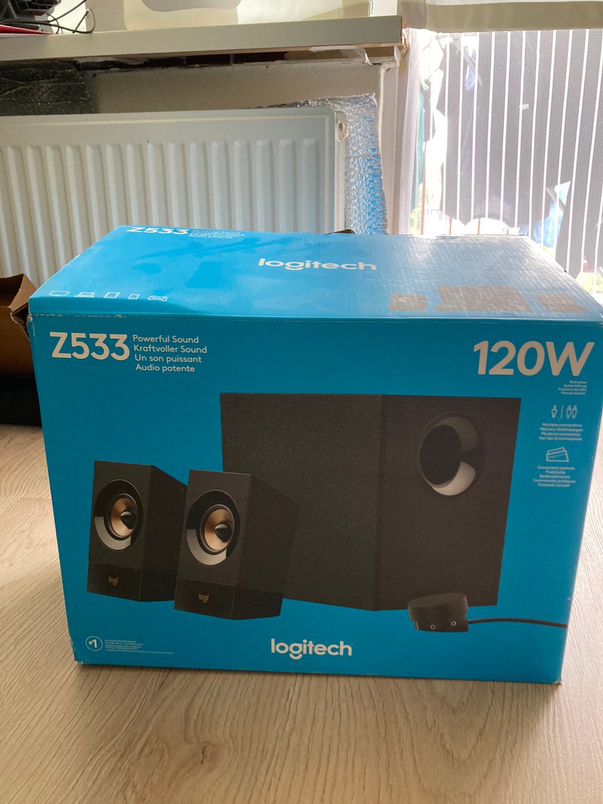 Logitech Z533 speakers  120W peak, Computers en Software, Pc speakers, Ophalen, Nieuw