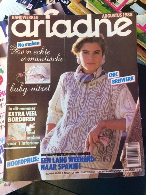 ariadne augustus 1988, Ophalen of Verzenden, Gelezen, Damesbladen