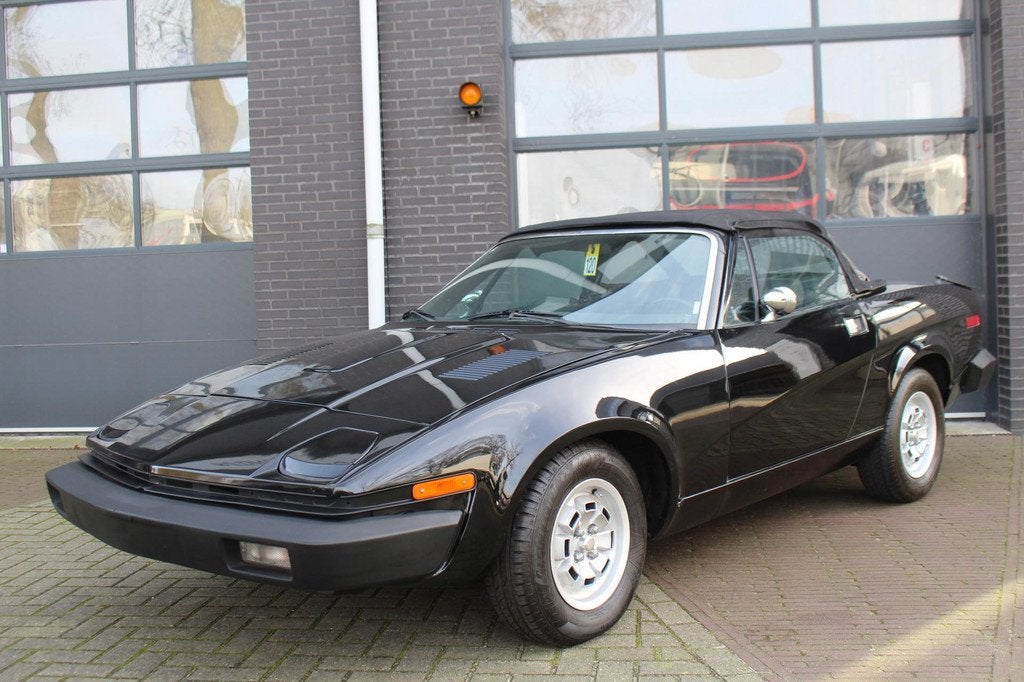Triumph TR7 2.0 Softtop GOEDE STAAT! Cabriolet, Auto's, Voorwielaandrijving, 1998 cc, Stof, Zwart