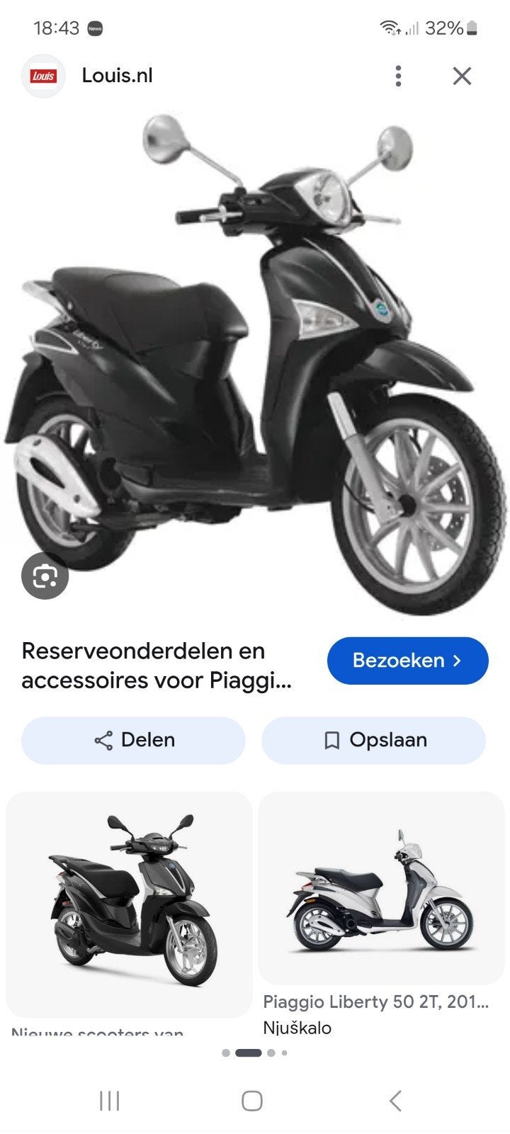 piaggio liberty tempi zwarte uitvoering met windscherm, Fietsen en Brommers, Ophalen of Verzenden