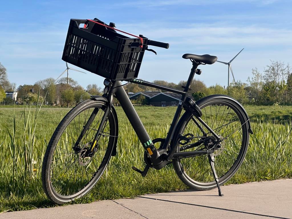 Tenways CGO600 | 856 km! | lichte elektrische fiets heren, Zo goed als nieuw, 47 tot 51 cm, 50 km per accu of meer, Ophalen