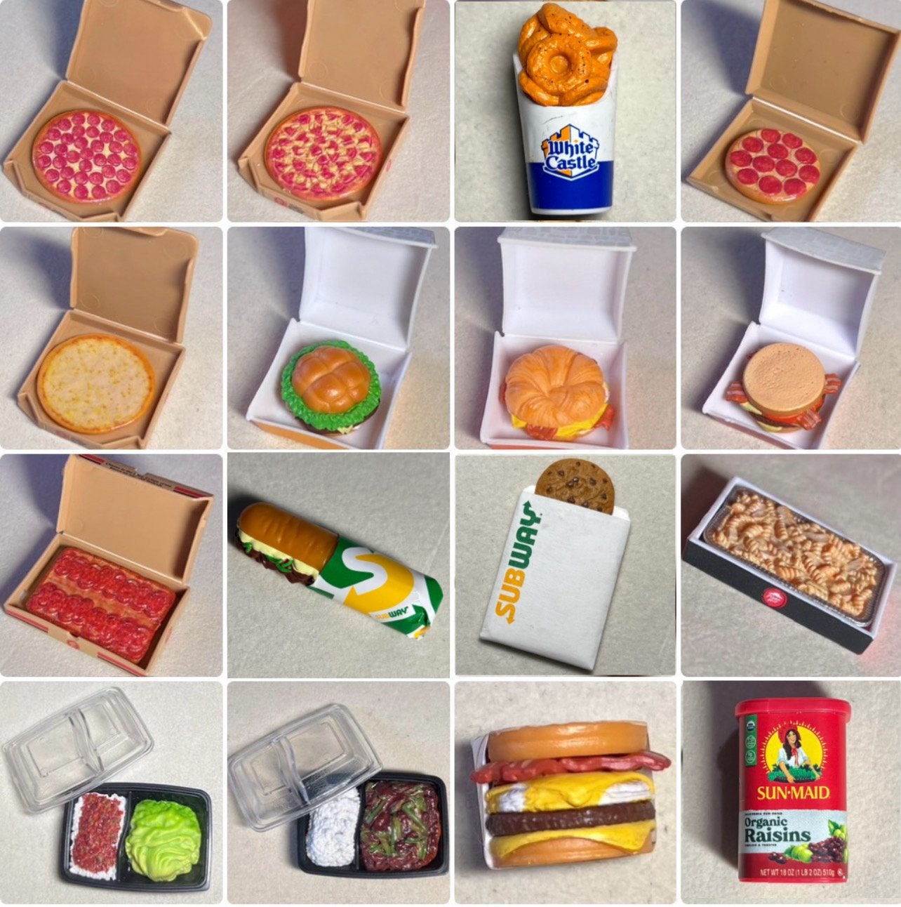 Zuru Mini Brands Food pizzahut hamburger, Verzenden, Zo goed als nieuw