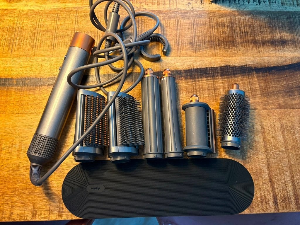 Dyson Airwrap Multi Styler Comlete Long Copper/Nikkel, Sieraden, Tassen en Uiterlijk, Uiterlijk | Haarverzorging, Zo goed als nieuw