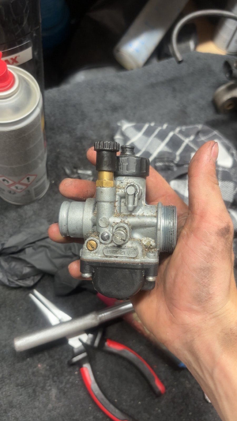 Dellorto phbg21, Ophalen, Zo goed als nieuw, Carburateur