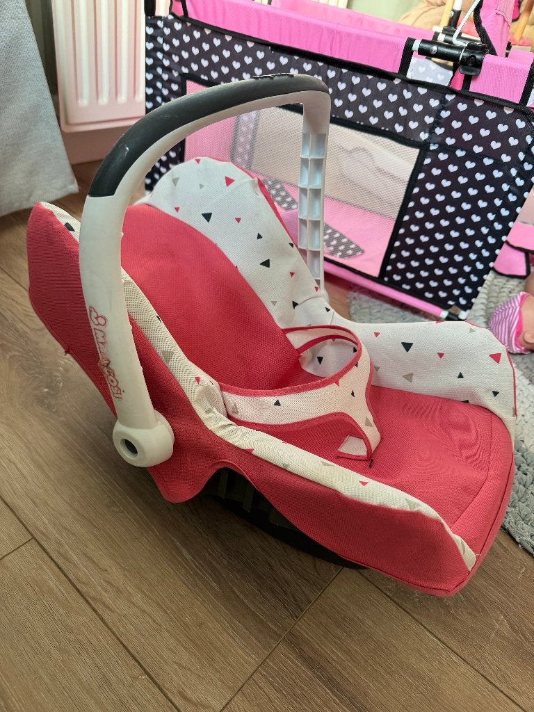Smoby Maxi Cosi, Kinderen en Baby's, Speelgoed | Poppen, Ophalen, Gebruikt, Overige typen