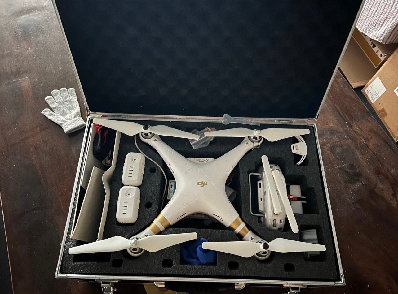 DJI Phantom 3 Pro Drone met koffer en extra accu's, Ophalen, Gebruikt, Cameradrone, 15 tot 30 minuten