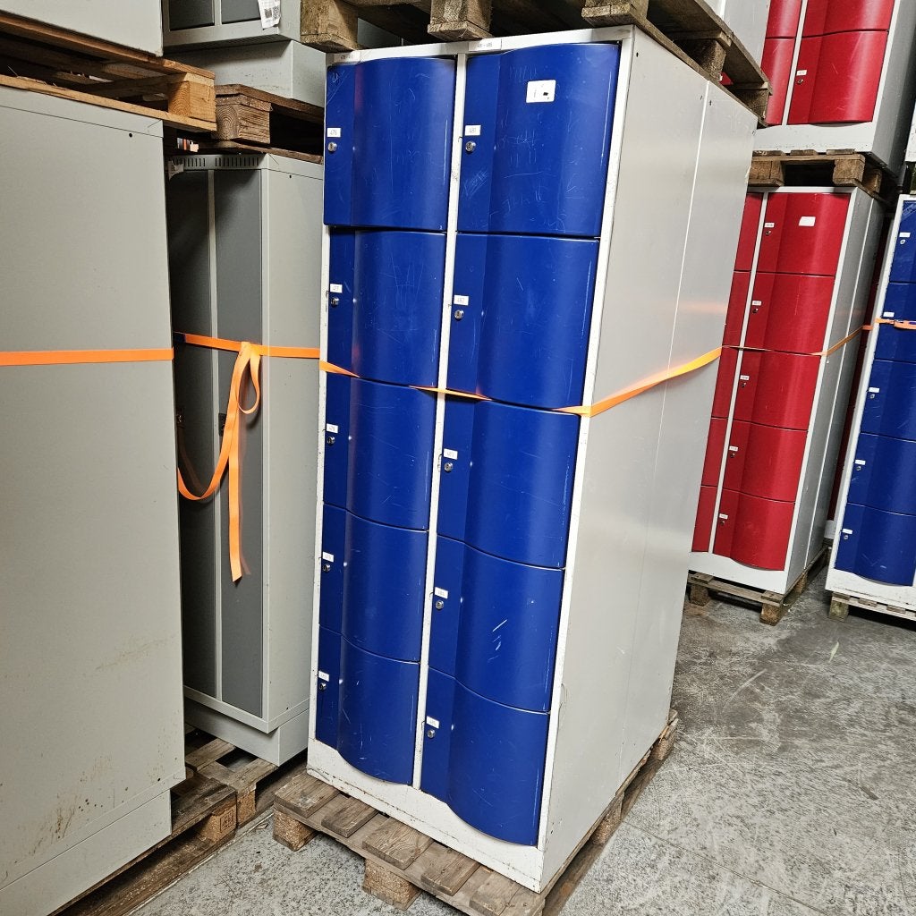 10-deurs CP lockerkast HUFTERPROOF - 195x78x48 cm, Niet ingevuld, Gebruikt, Niet ingevuld, Niet ingevuld