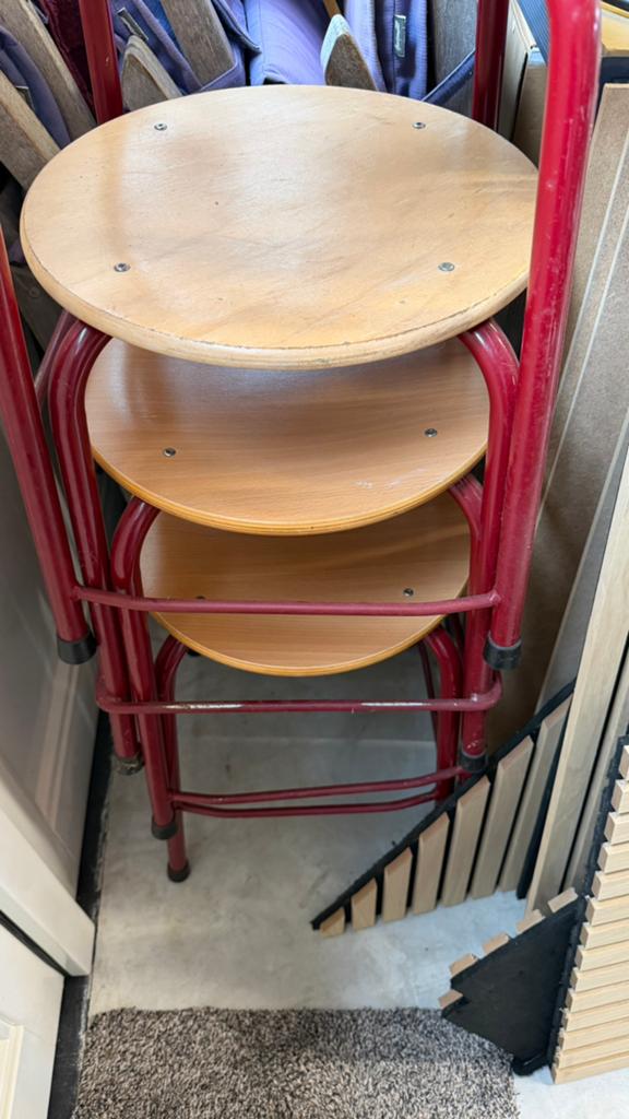 Krukken school 4 stuks, Ophalen, Gebruikt