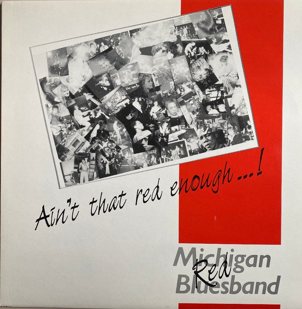 Michigan Red Bluesband - Ain't That Red Enough lp, Ophalen of Verzenden, Nieuw in verpakking, 12 inch, LP