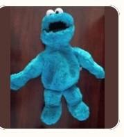 Zeldzame Fashy koekie Monster hoes warmwaterkruik - Sesamstr, Ophalen, Zo goed als nieuw, Overige typen