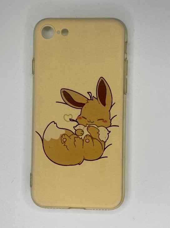 iPhone 7 hoesje met Eevee (Pokémon), Telecommunicatie, Ophalen of Verzenden, Zo goed als nieuw, IPhone 7