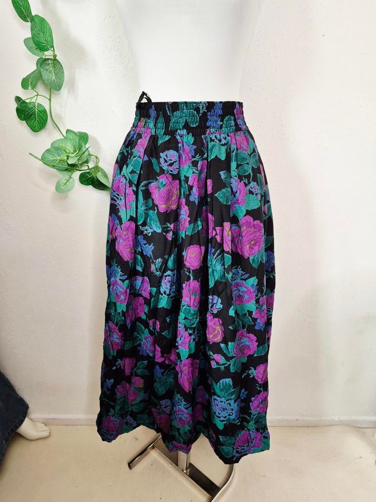 Vintage Betty Barclay rozenrok M/L, Kleding | Dames, Rokken, Maat 42/44 (L), Betty Barclay, Ophalen of Verzenden, Zo goed als nieuw