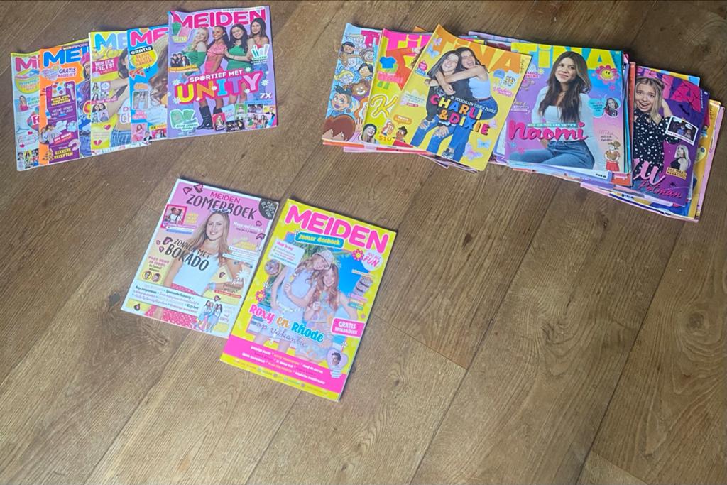 Tina’s en meiden + zomerboeken, Ophalen, Gelezen, Damesbladen