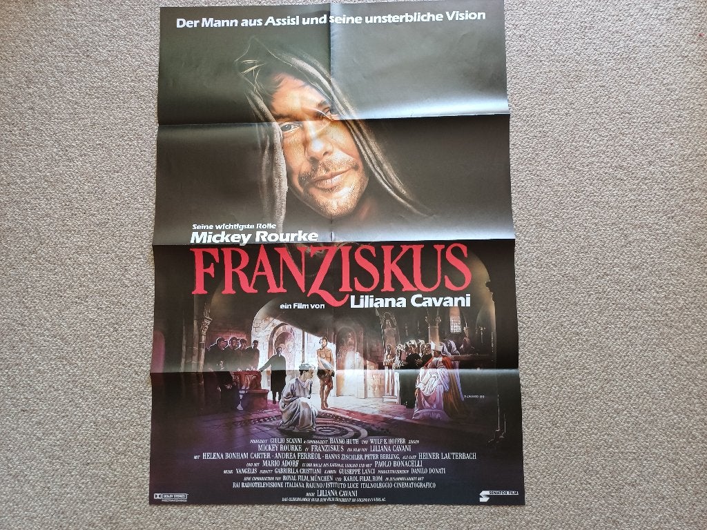 FRANCESCO     filmposter., Verzamelen, Rechthoekig Staand, Verzenden, Zo goed als nieuw, A1 t/m A3