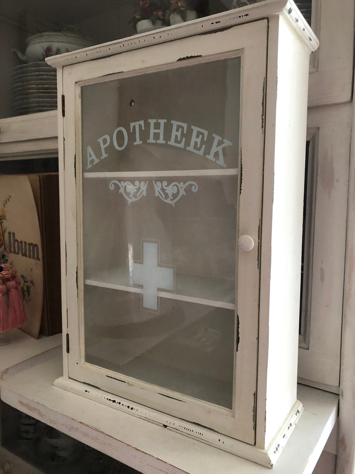 Vitrinekastje apotheek, Ophalen of Verzenden