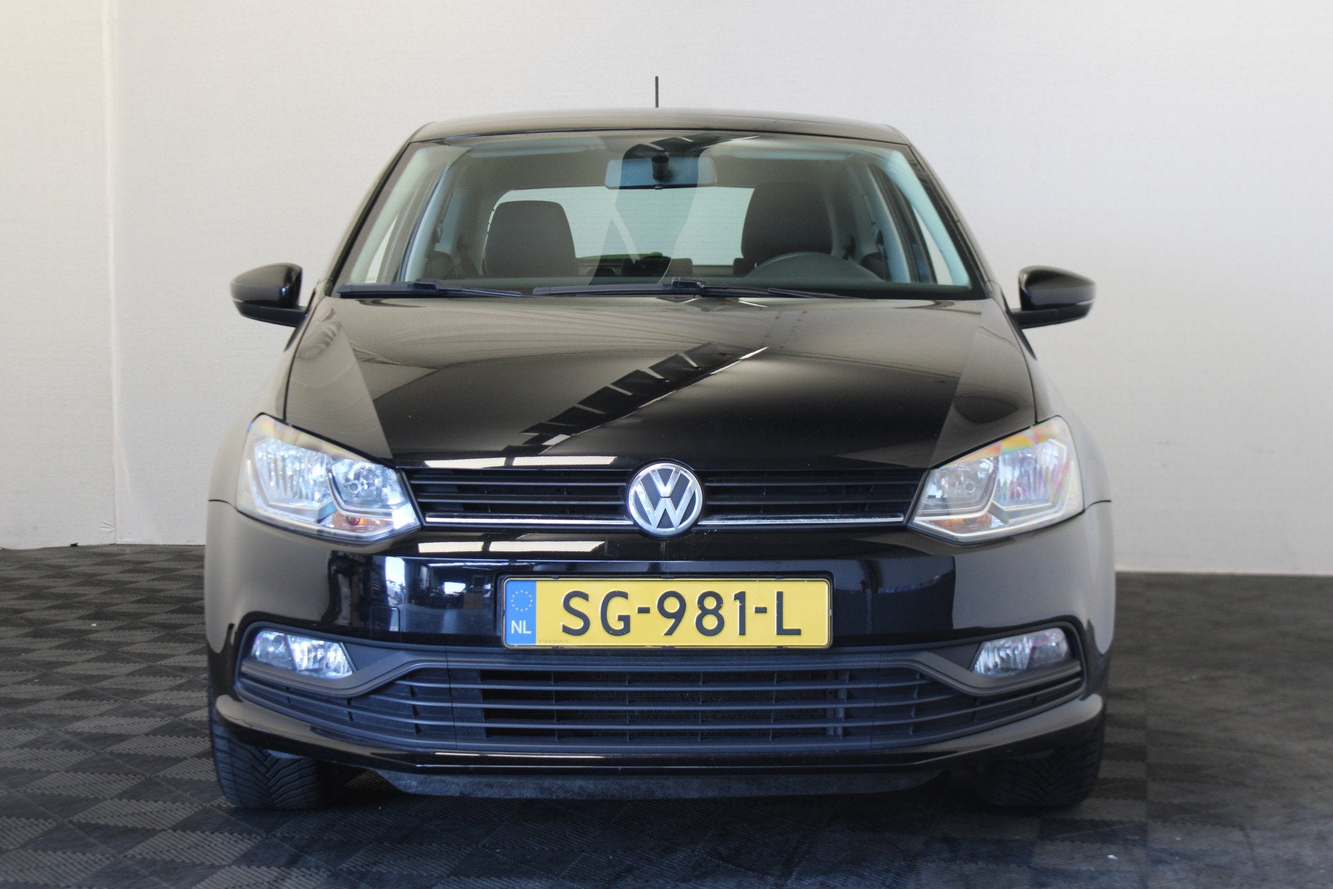 Volkswagen Polo 1.4 TDI BlueMotion (bj 2016), Auto's, Voorwielaandrijving, 1046 kg, Gebruikt, Zwart