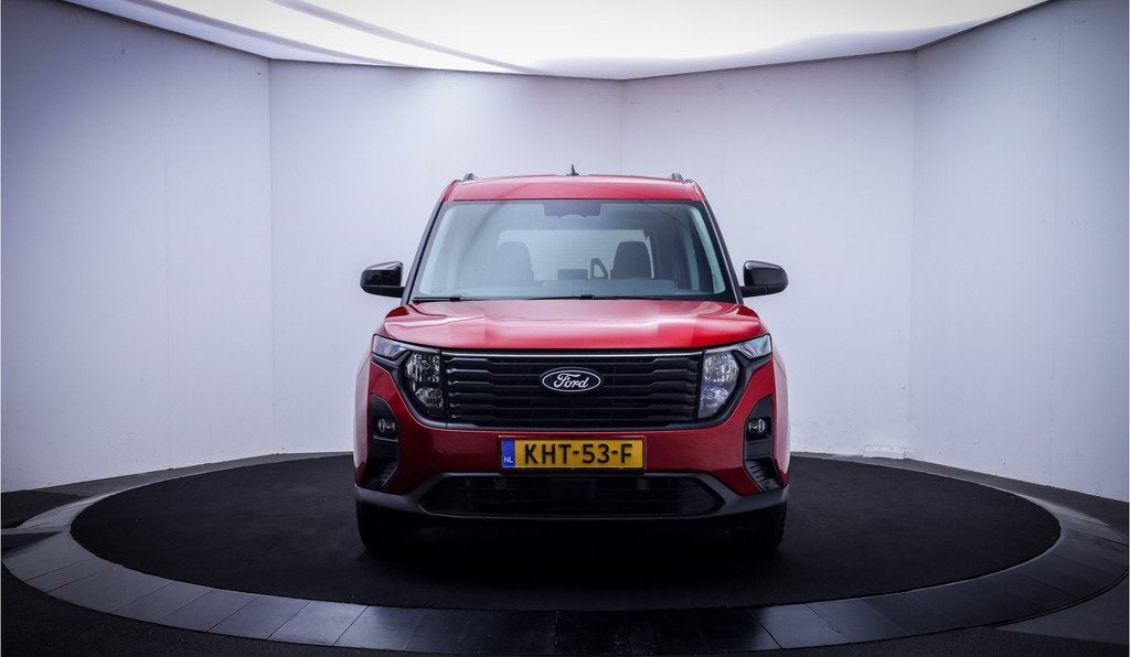 Ford Tourneo Courier 1.0 5Pers Titanium LED | CAMERA | CARPL, Auto's, Ford, Gebruikt, Zwart, Origineel Nederlands, Bedrijf