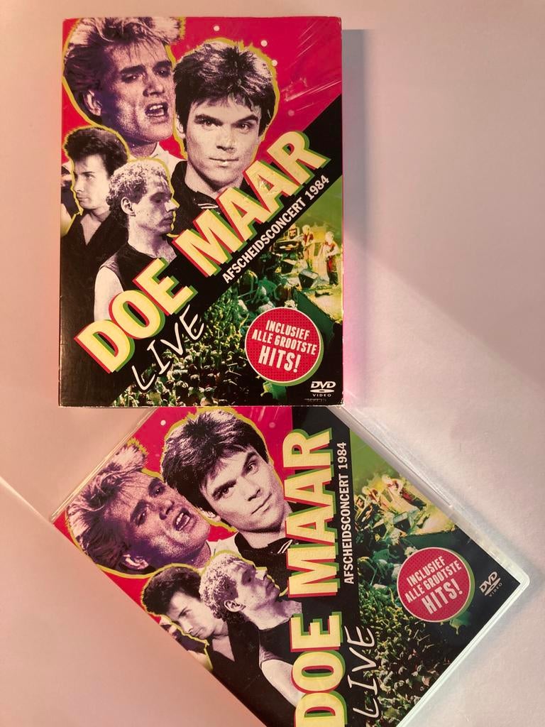 Doe Maar: Live Afscheidsconcert, 1984 /  DVD, Alle leeftijden, Ophalen of Verzenden, Zo goed als nieuw, Muziek en Concerten