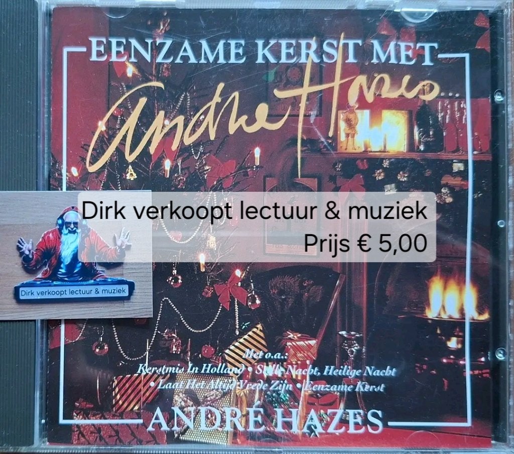 Andre Hazes; Eenzame kerst met Andre Hazes (heruitgave), Ophalen of Verzenden, Zo goed als nieuw, Kerst, Album