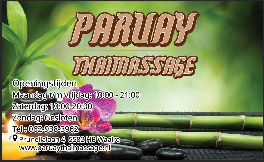 Nieuwe salon Thaise massage Eindhoven, Diensten en Vakmensen, Welzijn | Masseurs en Massagesalons, Ontspanningsmassage, Sportmassage