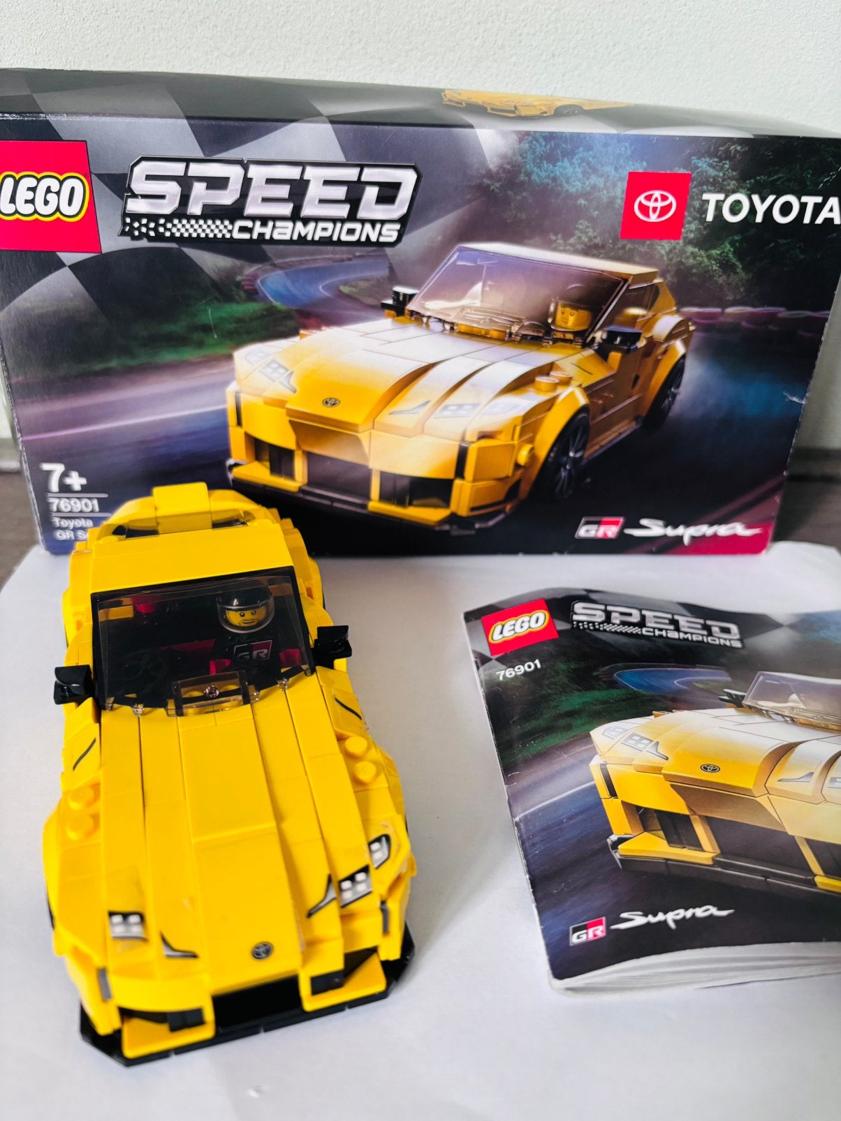 Lego Speed Champions Toyota GR Supra 76901, Ophalen, Gebruikt, Lego, Speed Champions