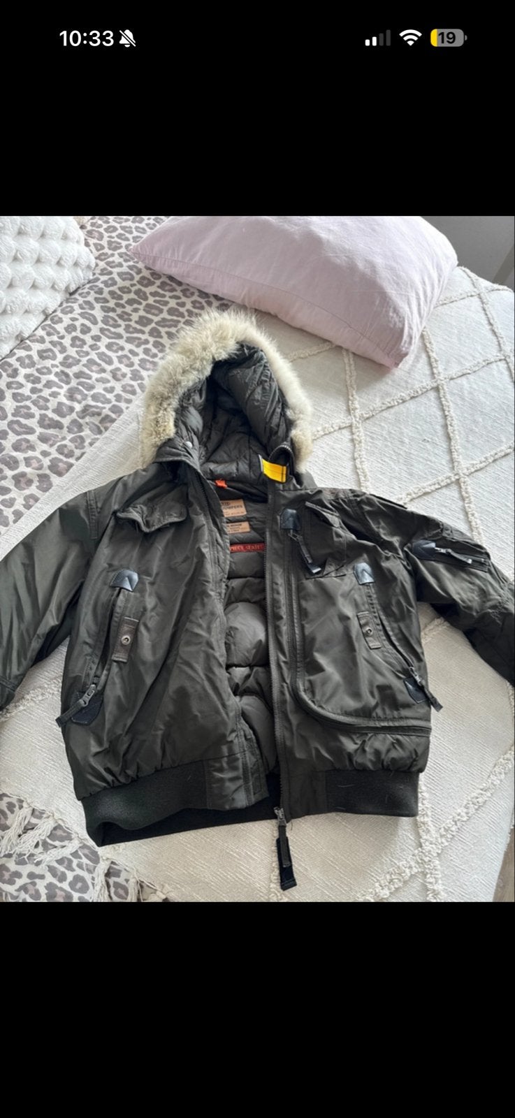 Parajumpers Masterpiece Series Jas - Young Medium, Ophalen of Verzenden, Zo goed als nieuw, Maat 48/50 (M), Groen