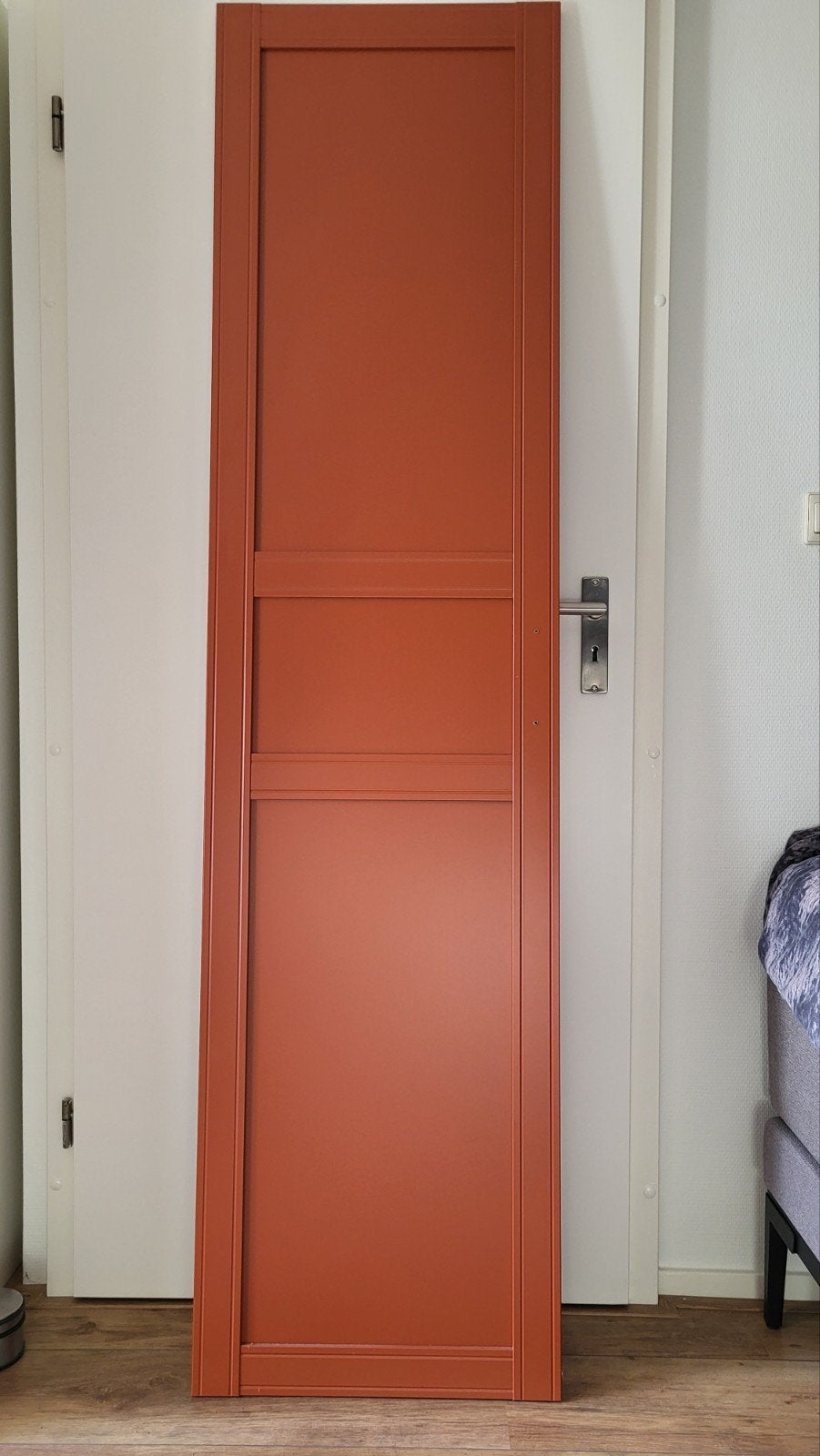 Oranje / bruine deur Pax Ikea, Ophalen, Minder dan 80 cm, Binnendeur, Minder dan 200 cm