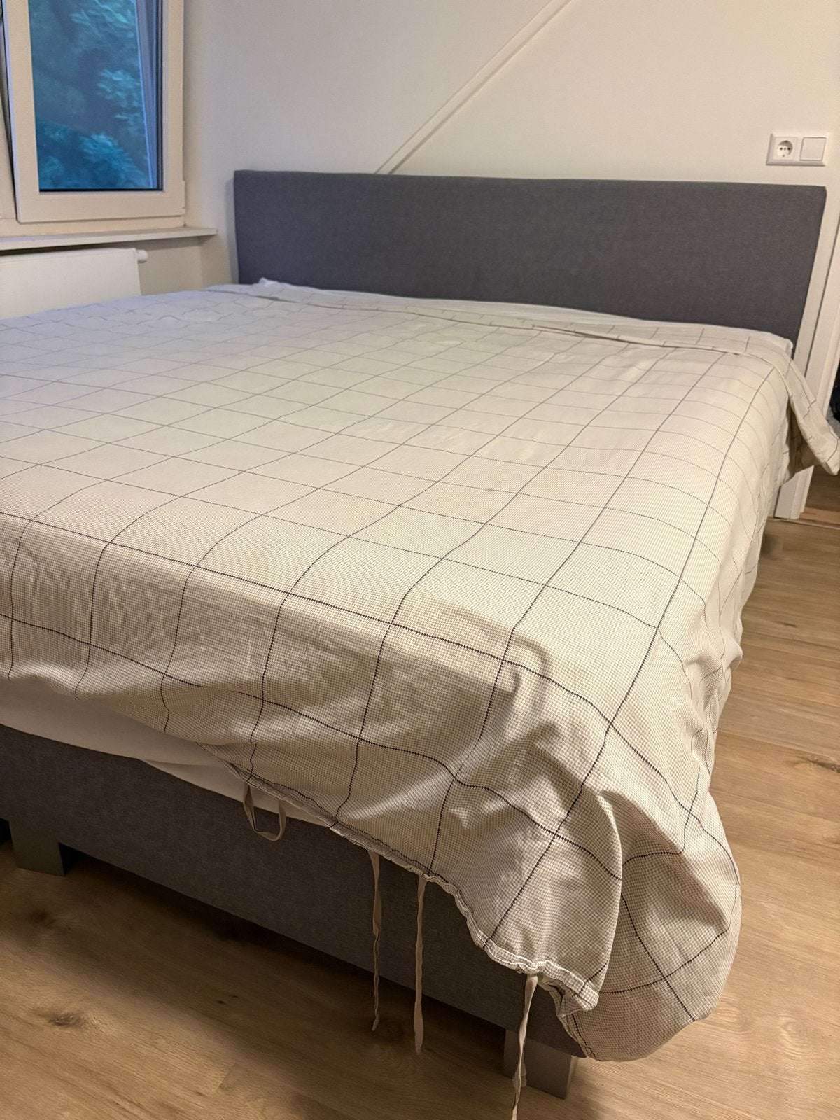 Boxspring met Topper van swiss sense 180x200, Ophalen, Gebruikt, Tweepersoons, 180 cm