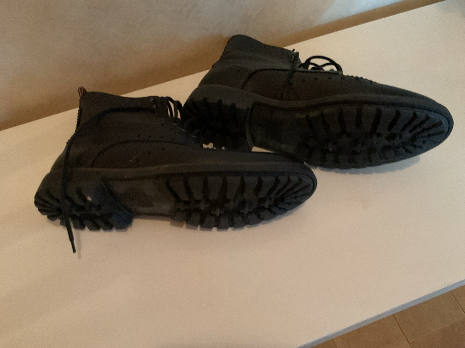 Clarks Boots Maat 43 - Zwart Leren Herenschoenen, Ophalen, Gedragen, Zwart, Boots