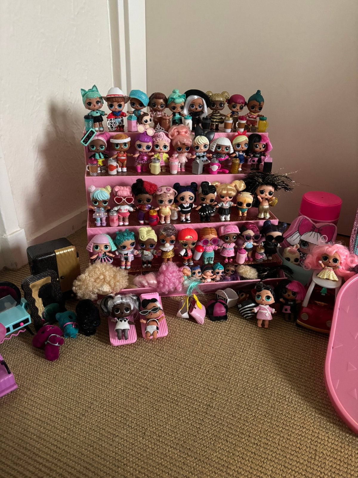Grote originele LOL Surprise verzameling, 40+ poppetjes, Ophalen, Zo goed als nieuw