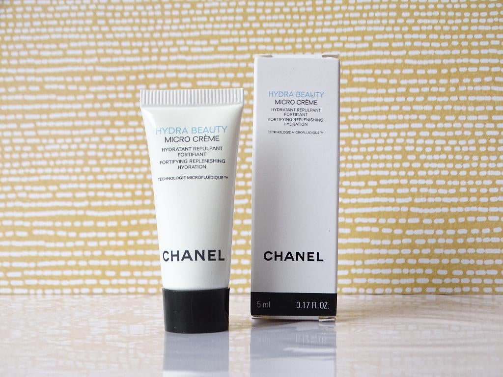 Chanel Hydra Beauty Micro Crème 5ml (1 proefje), Ophalen of Verzenden, Nieuw, Gehele gezicht, Verzorging