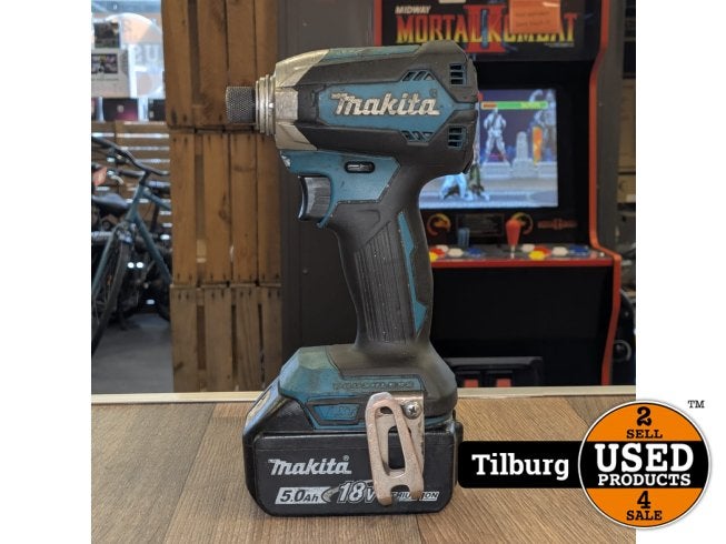Makita DTD153 slagschroevendraaier Incl accu 5,0Ah!, Makita, Zo goed als nieuw, Support@makita.com, Makita Corporation, 3-11-8, Sumiyoshi-cho, 
Anjo, Aichi 446-8502
Japan