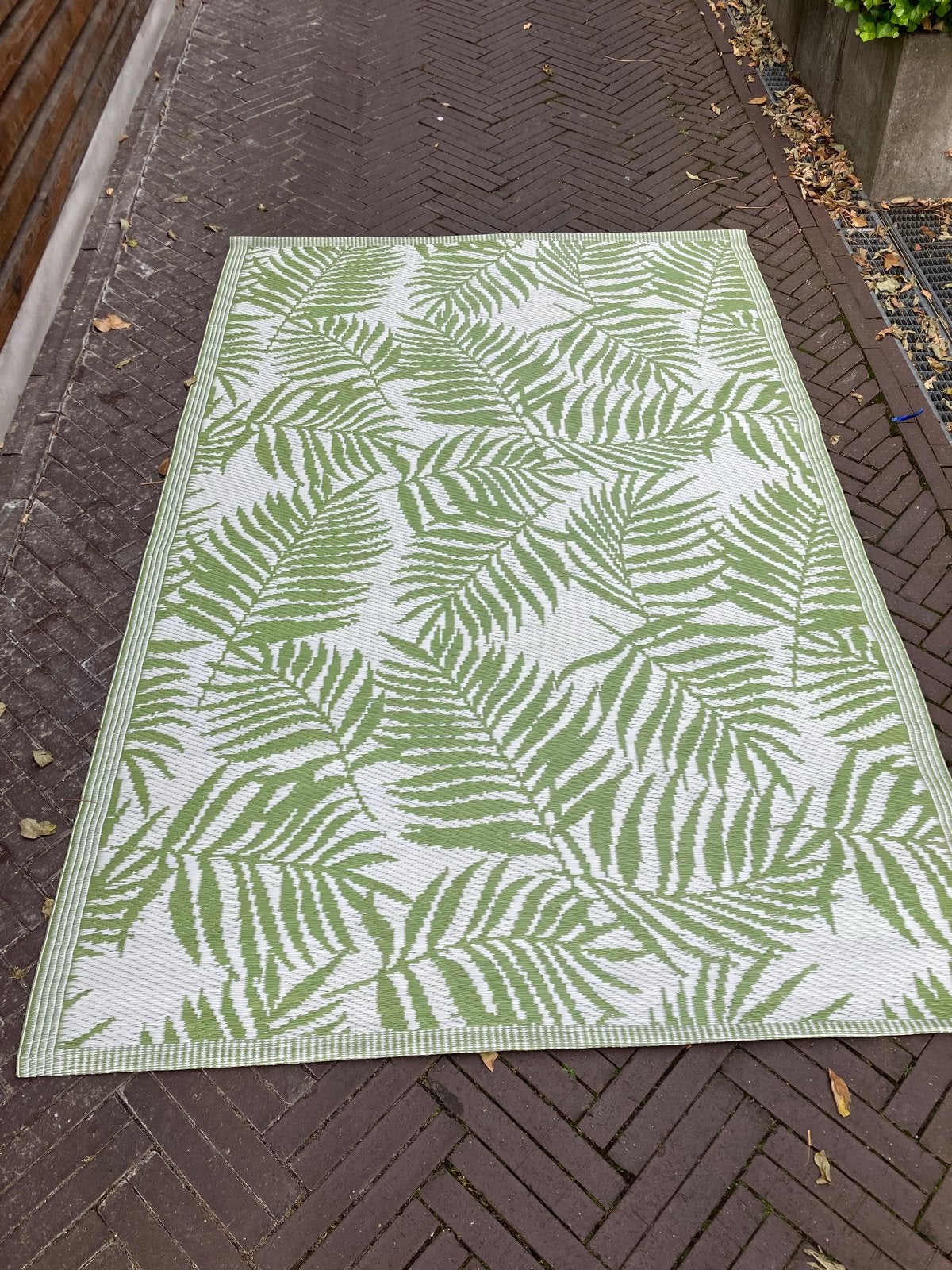 Nieuw! Buitenkleed 191x122cm, Ophalen, Nieuw, Groen, 50 tot 100 cm