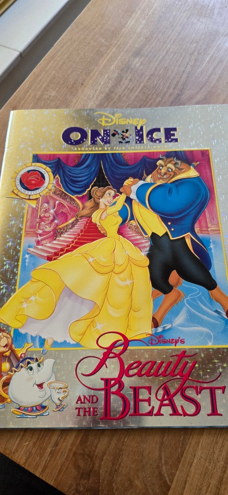 Disney World on Ice 1993: Beauty and the Beast Programma, Ophalen of Verzenden, Overige figuren, Nieuw, Papier, Kaart of Schrift