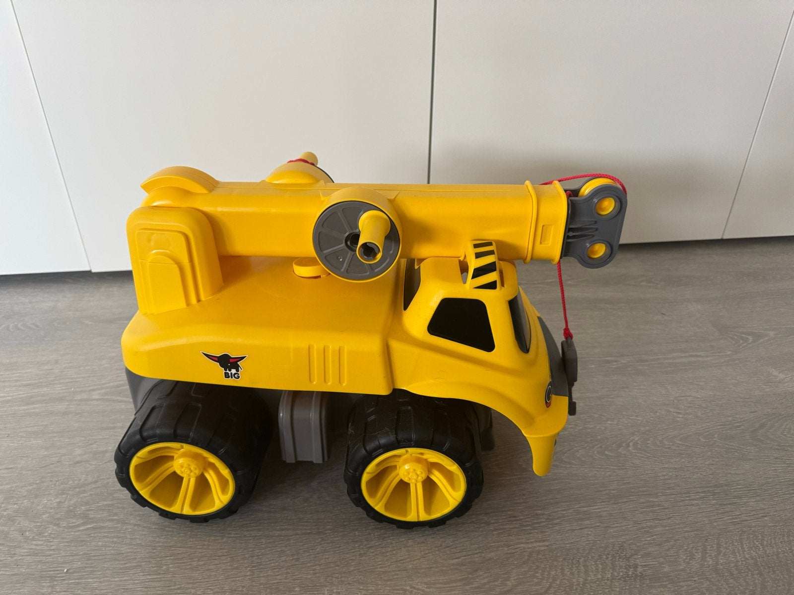 BIG Hijskraan Loopauto - Zo goed als nieuw, Ophalen of Verzenden, Zo goed als nieuw, Loopvoertuig