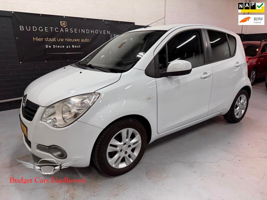 Opel Agila 1.0 Edition Nap/Airco/APK 29-06-2027!, Voorwielaandrijving, Euro 5, Stof, Gebruikt