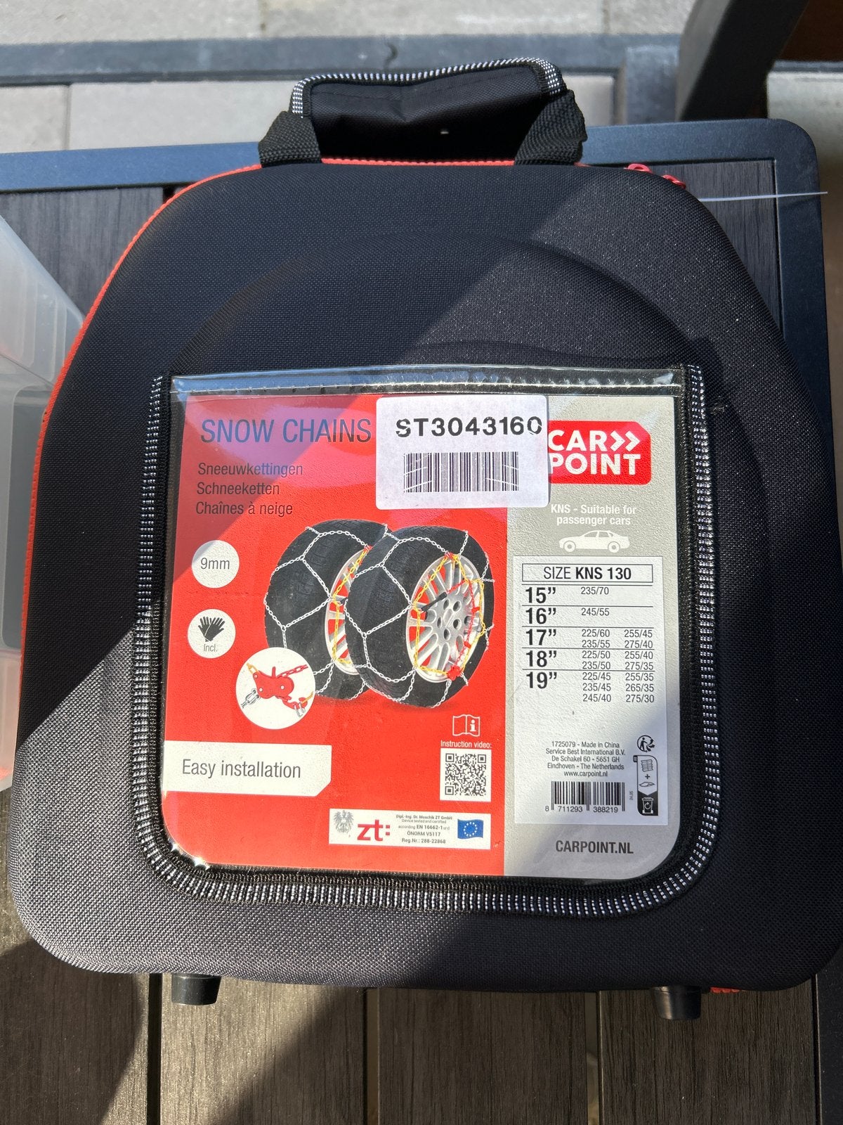 Nieuwe Carpoint KNS 130 sneeuwkettingen - Diverse maten, Ophalen, Nieuw
