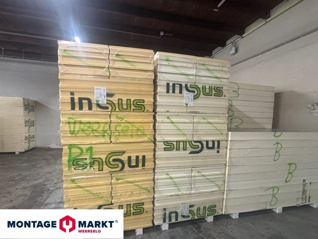 B-keus PIR-isolatie 14 cm | Insus | Alu/Alu | Strakke platen, Doe-het-zelf en Verbouw, Isolatie en Afdichting, Ophalen, Dakisolatie