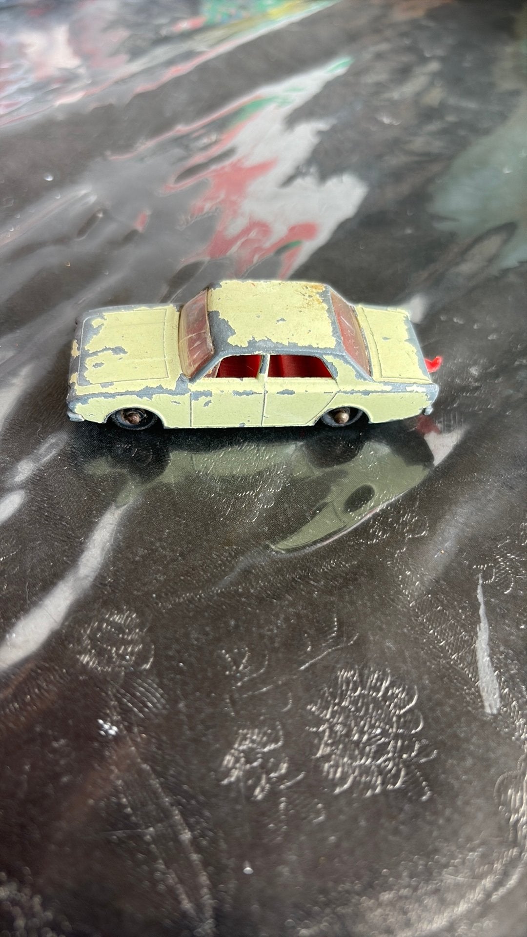 Matchbox Lesney Ford Corsair, Hobby en Vrije tijd, Modelauto's | 1:87, Ophalen of Verzenden, Gebruikt, Auto, Lesney