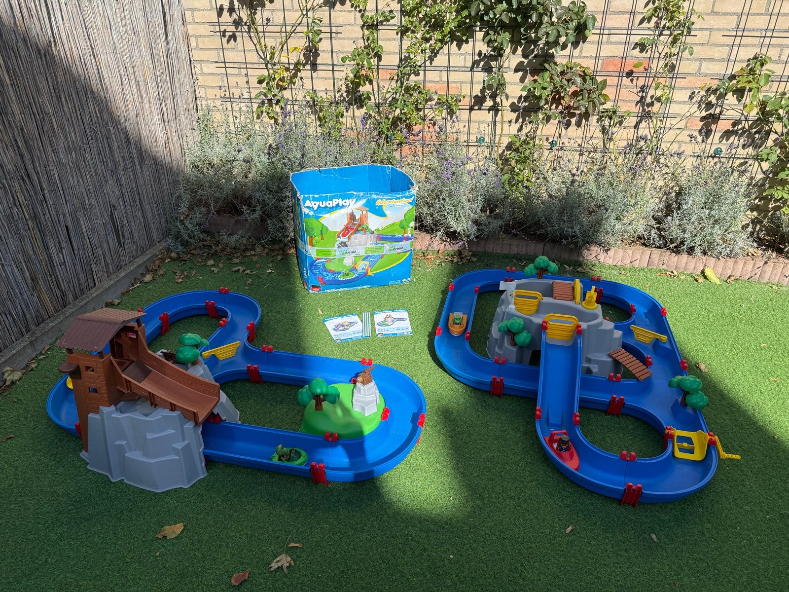 AquaPlay Waterbaan AdventureLand & MountainLake Set, Ophalen, Gebruikt