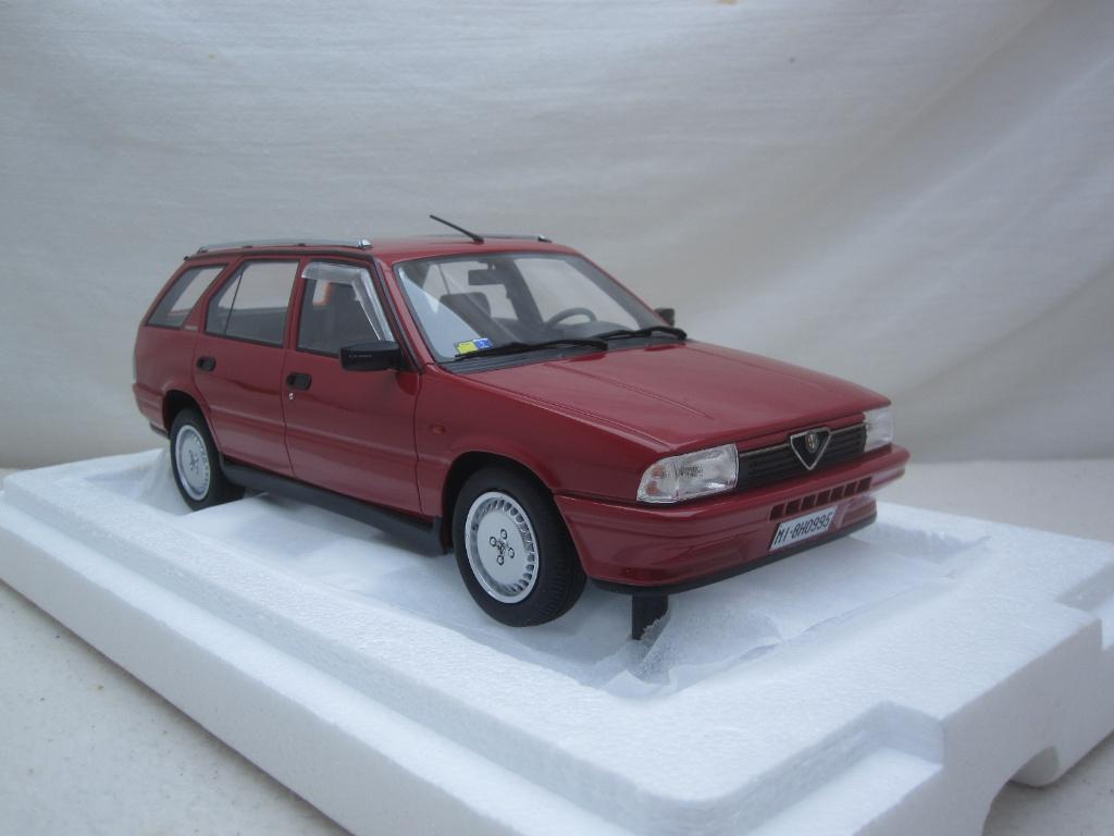 Alfa Romeo 33 Sport Wagon QV 1988 rood 1:18 Laudo, Ophalen of Verzenden, Nieuw, Auto, Overige merken