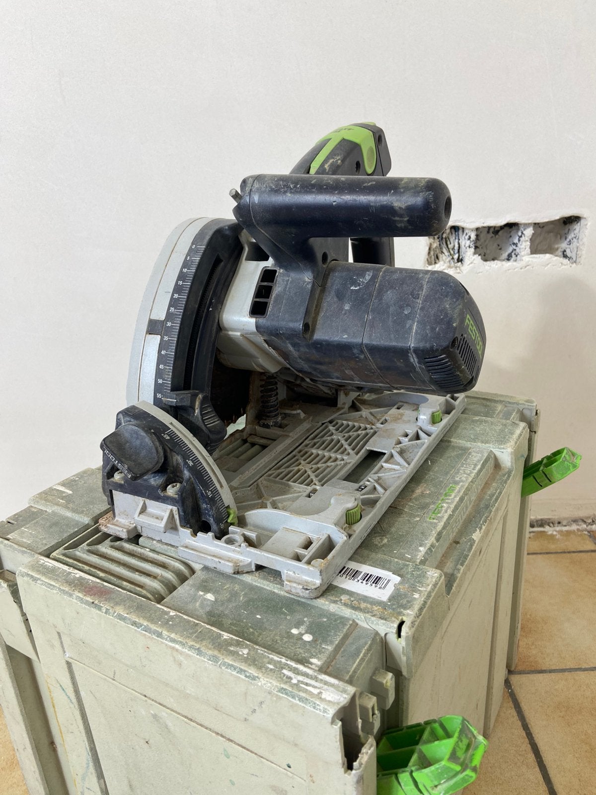Festool TS 55, Ophalen, Gebruikt, Invalzaag, 600 tot 1200 watt