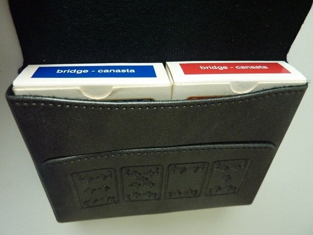 Bridge Canasta Kaartspellen in Luxe Etui, Drie of vier spelers, Ophalen, Nieuw, Onbekend