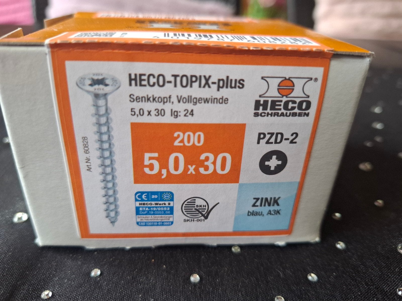 HECO-TOPIX-plus schroeven 5,0x30mm, 200 stuks, Ophalen, Nieuw, Overige typen, Overige merken