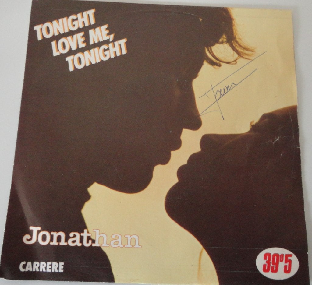 Jonathan > Tonight love me tonight, Cd's en Dvd's, Ophalen of Verzenden, Gebruikt, 7 inch, Pop