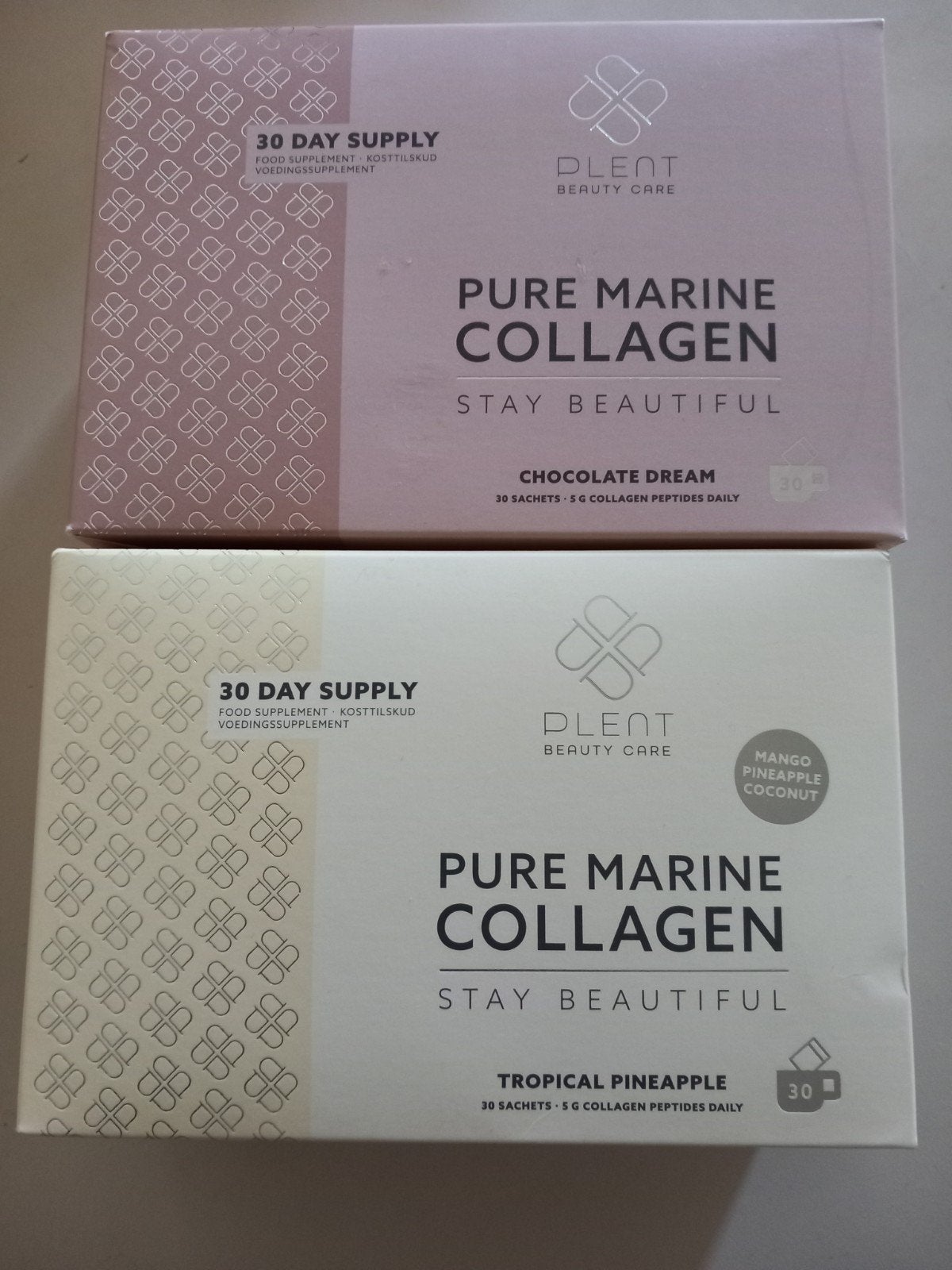 2 dozen pure marine collagen chocolate/tropical  geldrop, Ophalen of Verzenden