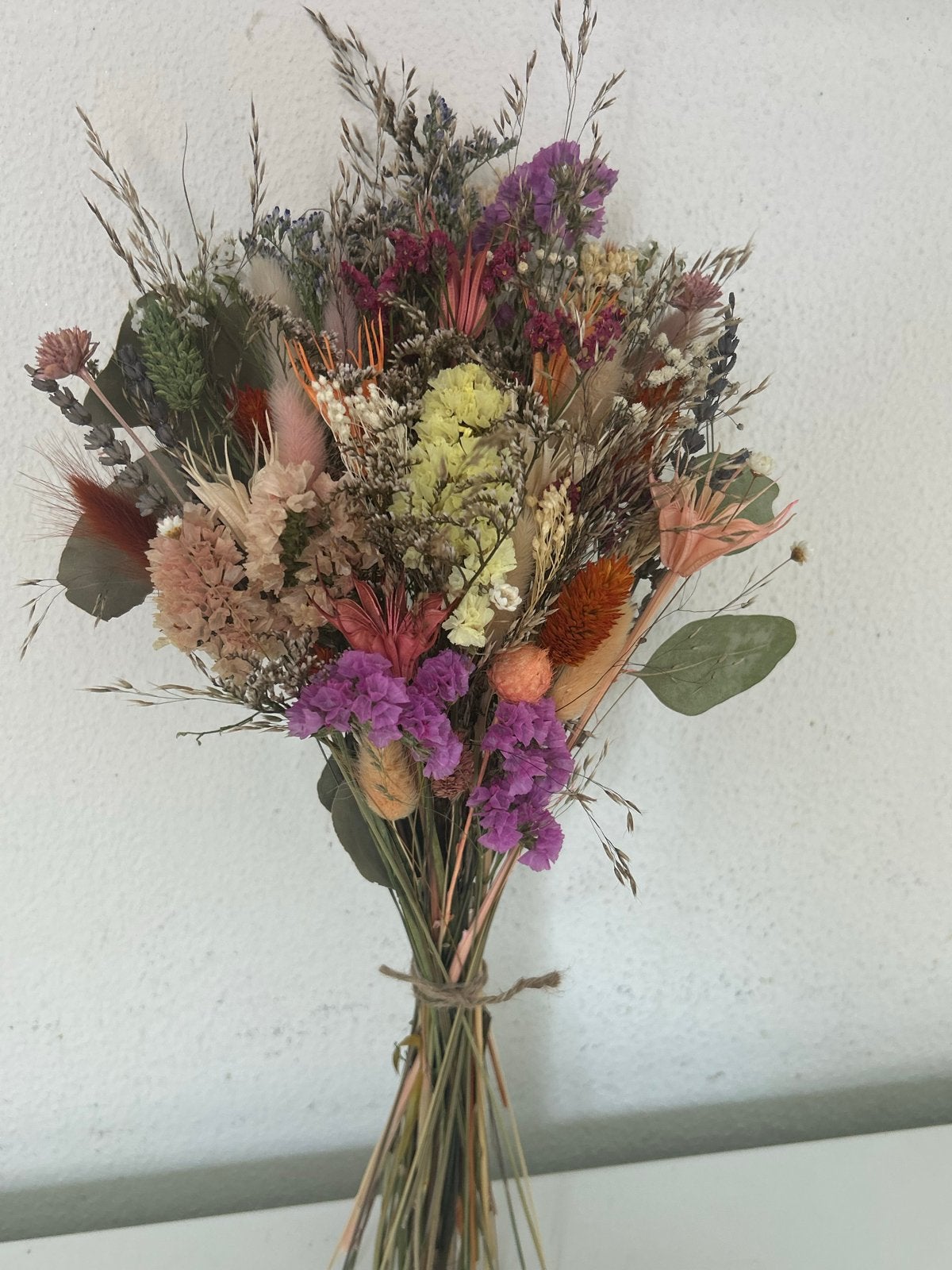 Mooi droogbloemen boeket 40cm, Meerkleurig, Nieuw, Ophalen of Verzenden, Landelijk