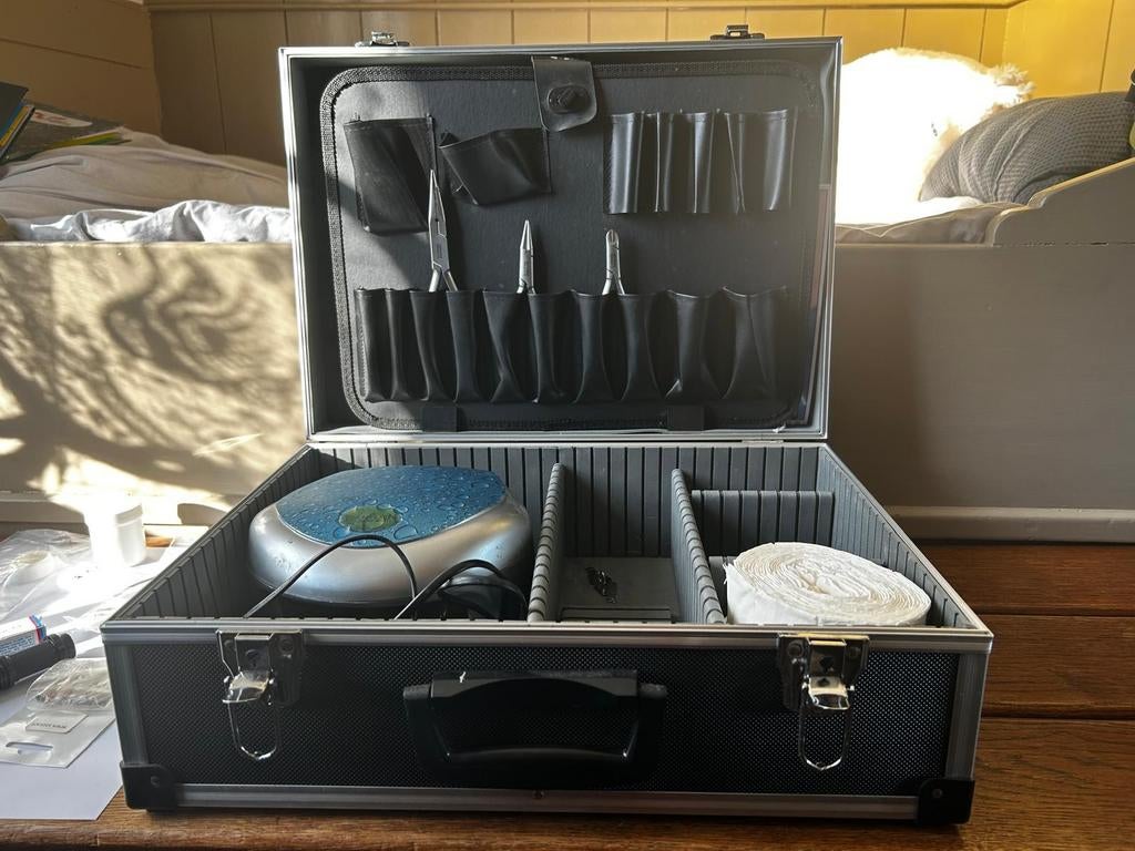 Complete pedicure set voor nagelbeugels, Ophalen of Verzenden
