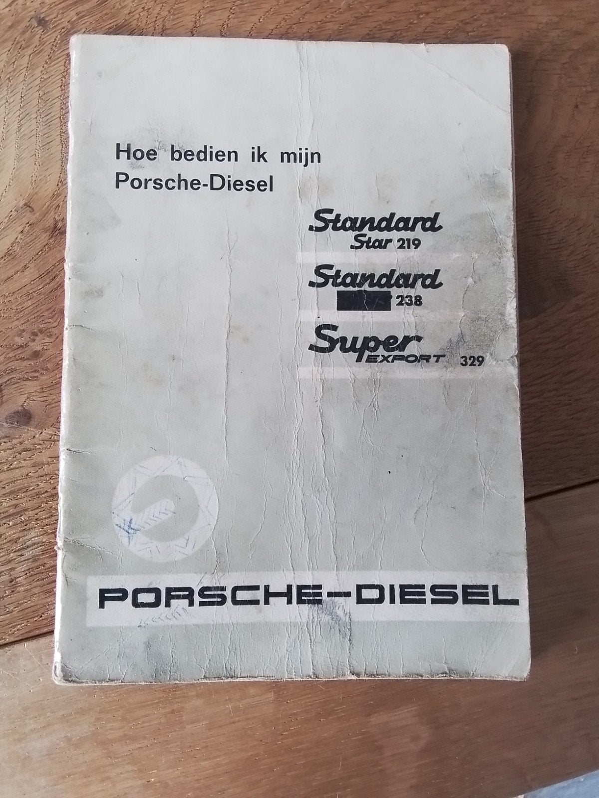 porsche Diesel Standard en Super ,tractor handleiding, Ophalen of Verzenden