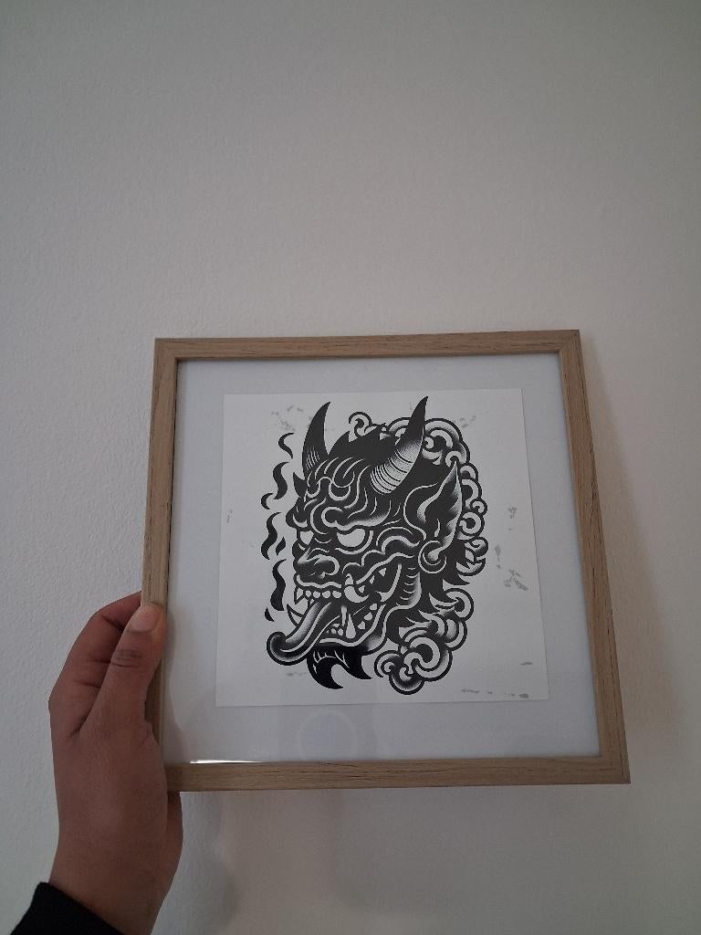 Kunstzinnig foto in foto lijst, Huis en Inrichting, Woonaccessoires | Lijsten, Ophalen, Minder dan 50 cm, Nieuw, Minder dan 50 cm